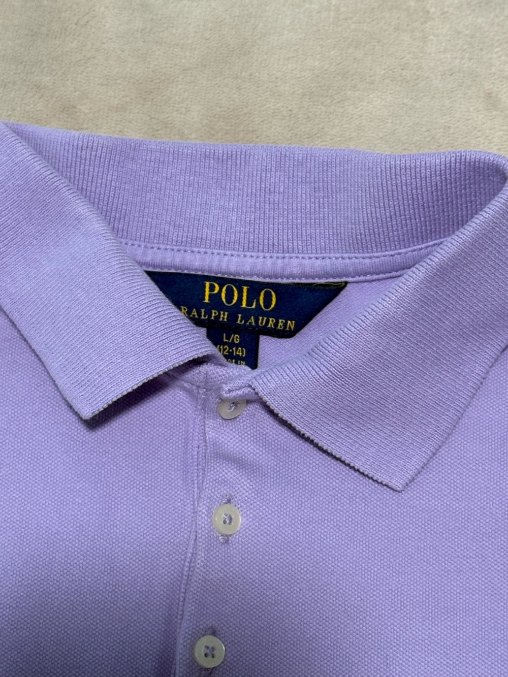 Polo Ralph Lauren Purple Polo Dress Like New